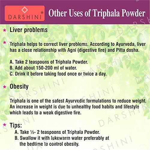 DARSHINI Darshini Triphala Churna | Tifala Powder, For Gastro Intestinal Health, 200g