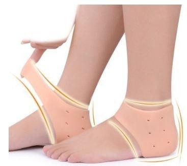 SPARSH 4.0 SPARSH 4.0 Silicone Gel Shock Absorption Heel Sleeves-The Best For Protecting Your Sore Feet From The Aches&Pains Of Plantar Fasciitis,Foot Pain,Heel Spurs&Cracked Heels-Breathable&Well-Made-1 Pair