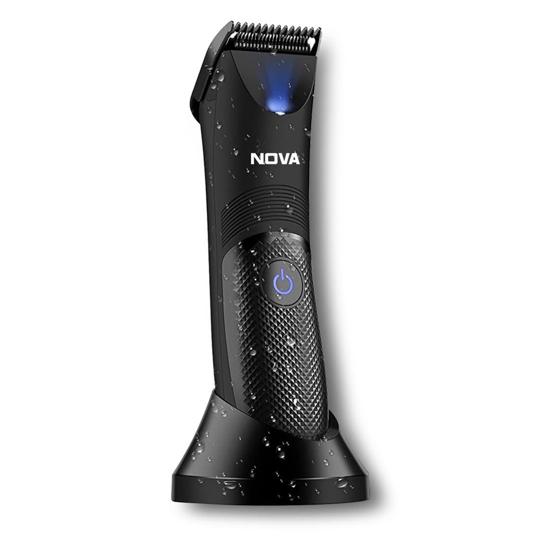 Nova Nova Men Nht 1043 Head To Toe Trimmer 90 Min Runtime 7 Length Settings (Black)