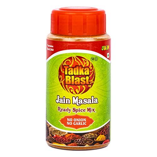 Tadka Blast Tadka Blast Gujarati Masala, Jain Masala, Desi Magic Ready Mix Masala, Natural Ingredients Oils No Artificial Colour No Added Preservative, Kitchen Masala Spice Seasoning, Pack of 3 pcs (100 Gms Each)