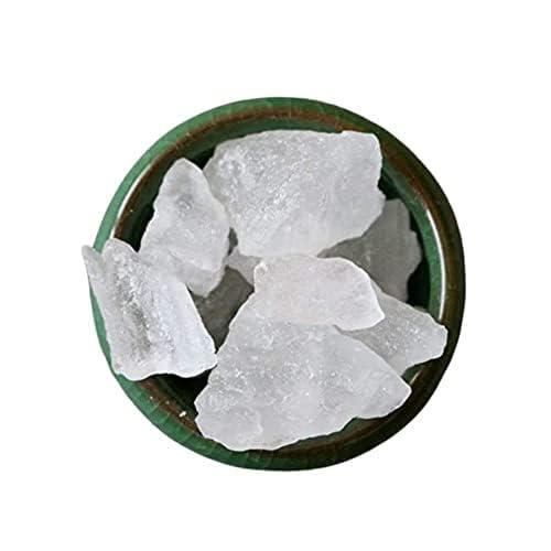 PUREPIK Pure Pik Alum Stone, Fitkari Stone (1800 gram) | Phitkari, White Crystal Stones, Fitkari For Skin Tightening And Glowing Skin,Vastu,Shaving,Teeth,Water Purification