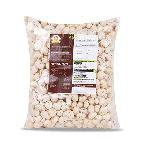 Chau Foods Chau Foods Phool Makhana (150gm)| Best Snack To Eat| Healthy Snacks | Fox Nuts Seeds