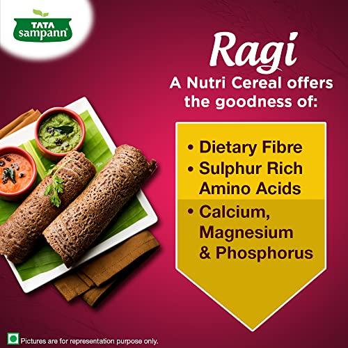 Tata Tata Sampann Supergrain Ragi Dosa Mix, Instant Ready to Cook Mix, 180g