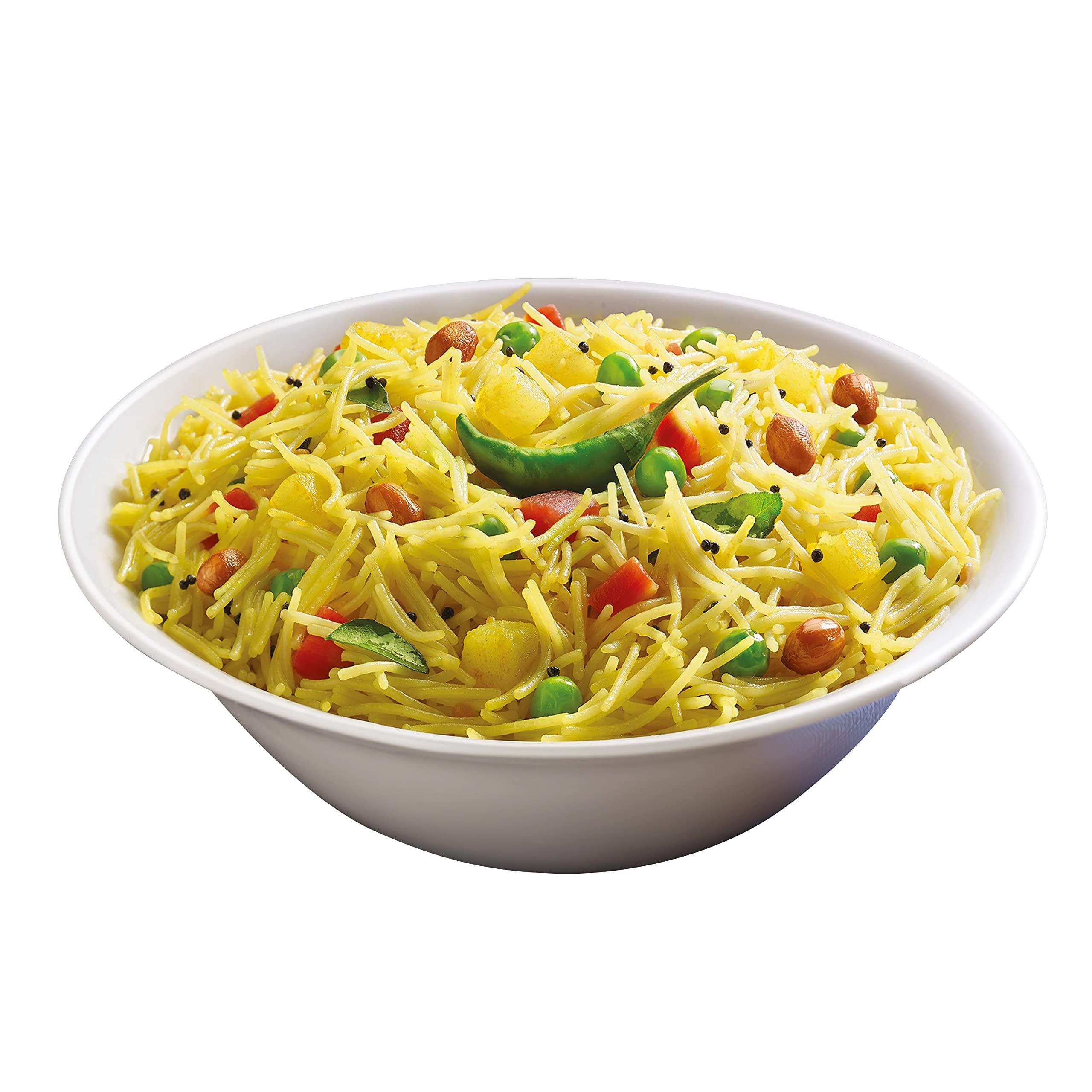 Gits Gits Vermicelli Pouch Pure Veg | Seviyan | Sevai | 1400G (Pack Of 4 X 350G Each), High Protein