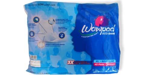 UNICLAN HYGIENE PVT.LTD. WOWPAD Sanitary Napkin (XL) - 40PCS