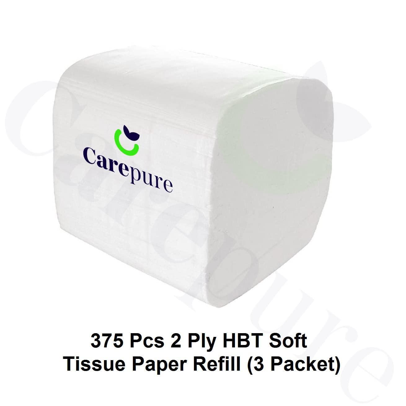 Carepure Carepure Pop Up Table Top Facial Tissue Paper Dispenser Car Hotel Bathroom Tissue Box with Lock, Free 2 Ply Pop Up Soft Facial Tissue Paper Napkin. Size : 4 X 8 cmPop Up With lock)