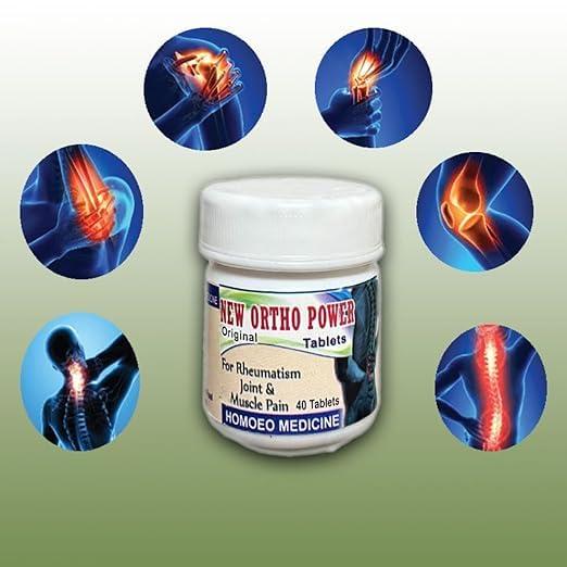 homoe medicine Ayurvedic new Ortho Power Tablet (2 x 40 Units) Tablets