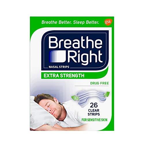 Breathe Right Breathe Right Extra Clear for Sensitive Skin, 26 Count