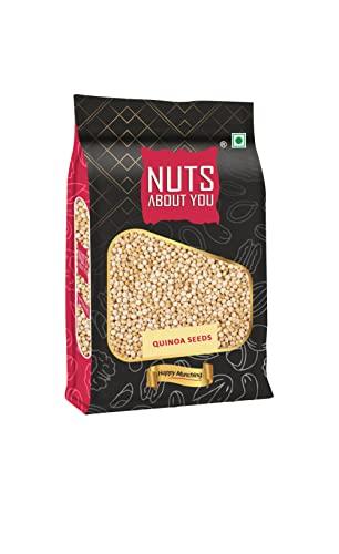 NUTS ABOUT YOU Nuts About You Quinoa Seeds, 1 kg | kinoa | Raw | Premium | 100% Natural| Diet Food