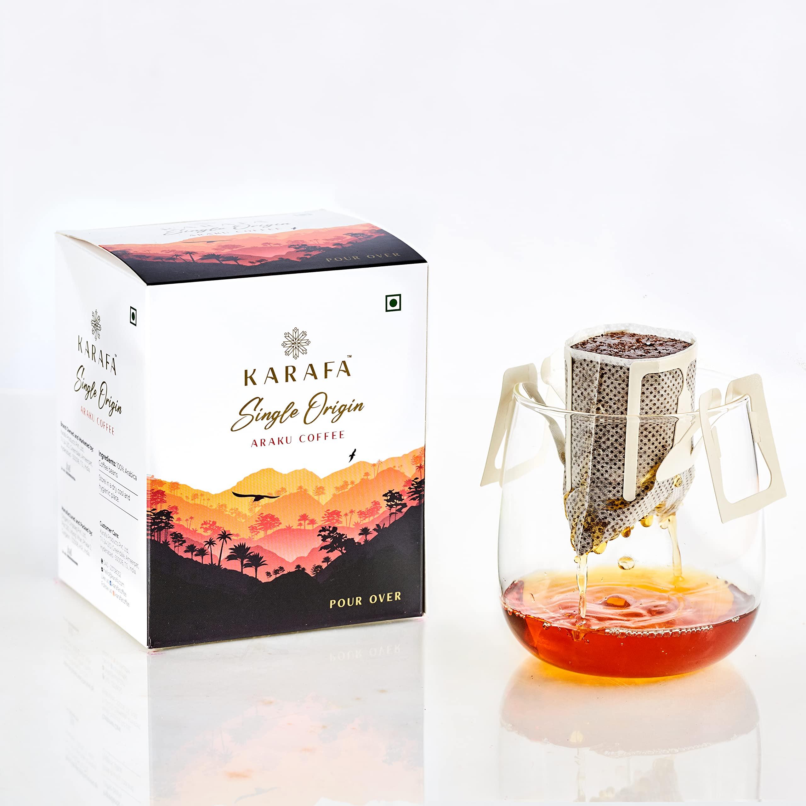 Karafa Karafa Single Origin - Araku Coffee | Pack of 10 | Pour Over Coffee