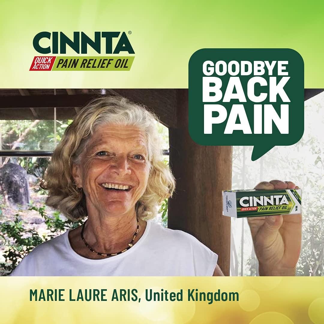 Teachers\' Grace Teachers\' Grace Cinnta Pain Relief Oil - 100ml (Pack of 1) | for Quick Relief from Body & Joint Pain | 27 Herbal Formulation | Anti Inflammatory