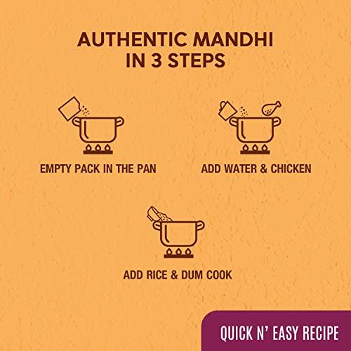 KITCHEN TREASURES Kitchen Treasures Arabian Mandhi Masala Kit | Ready to Cook | Ready in 3 simple steps | 500g