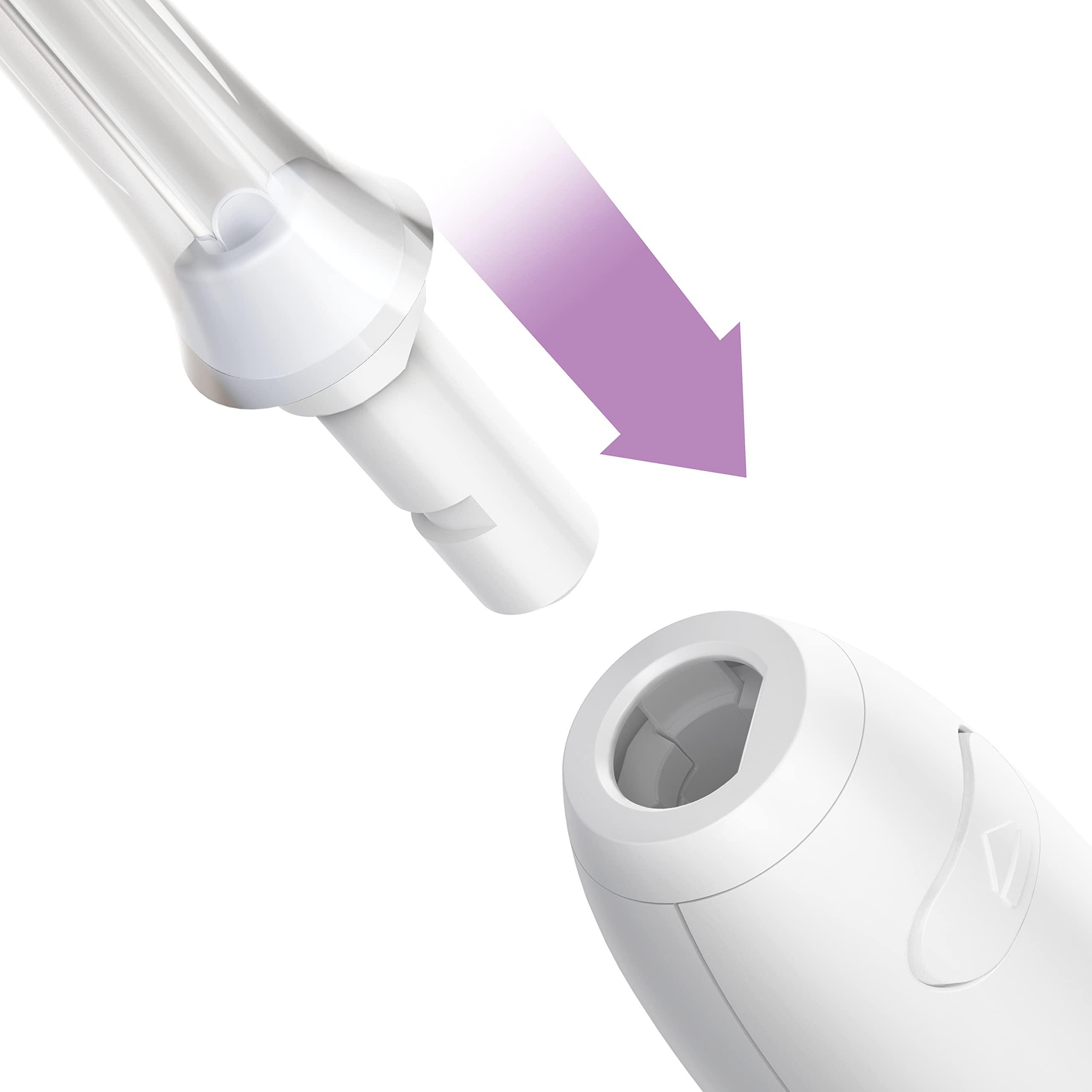 PHILIPS Philips Sonicare Power Flosser Standard Tips (F1), 2pk, White HX3042/00