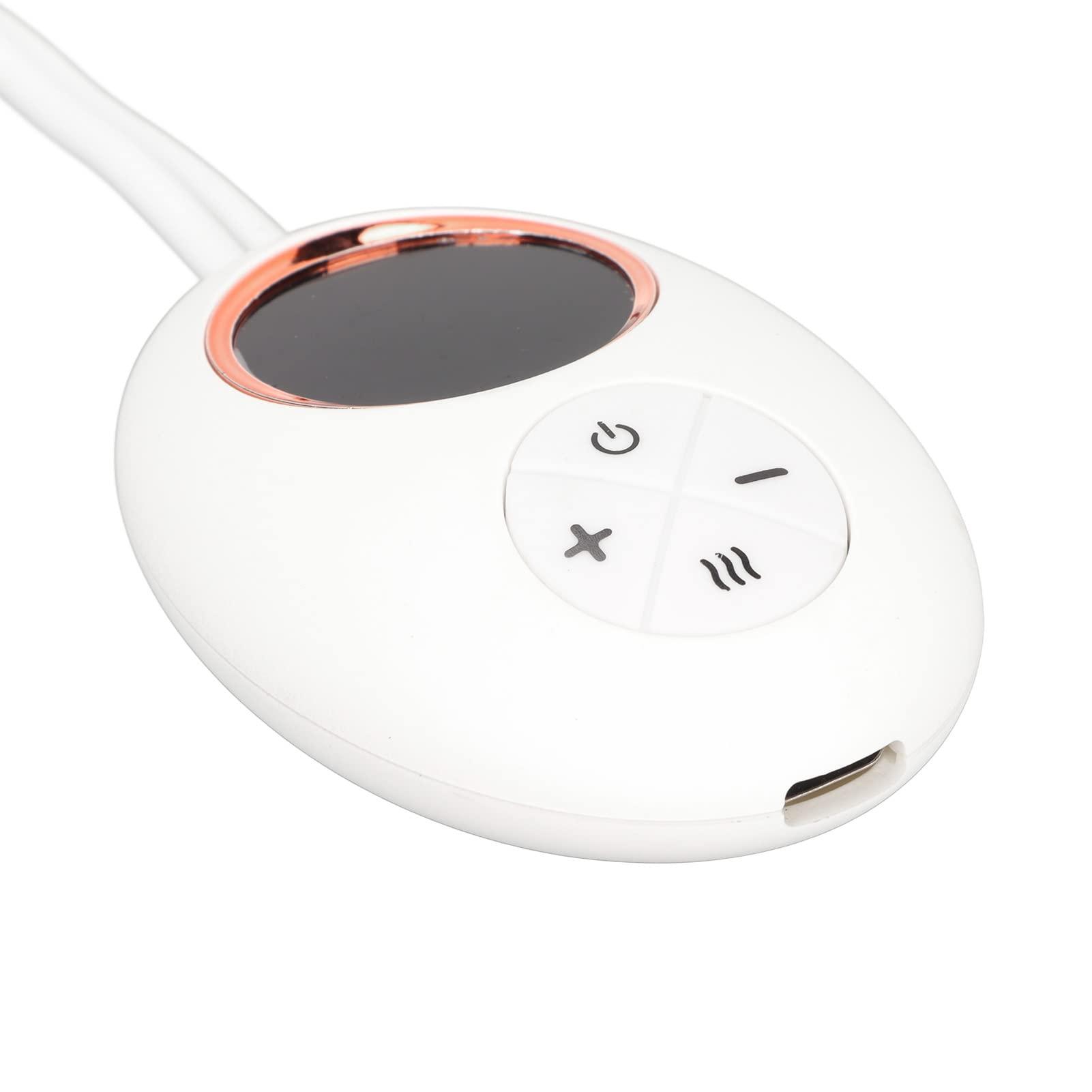 DNEI Pendant Neck Massager, Intelligent Hanger Neck Massag Cordless for Neck Relax for Shoulder (White)