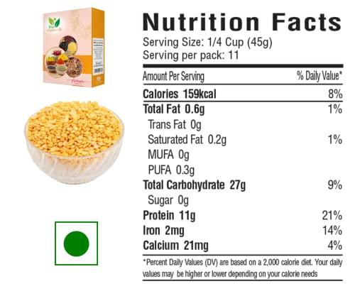 PRO ORGANIC LIFE Pro Organic Life yellow split moong dal beans yellow lentil1350 GRAMS