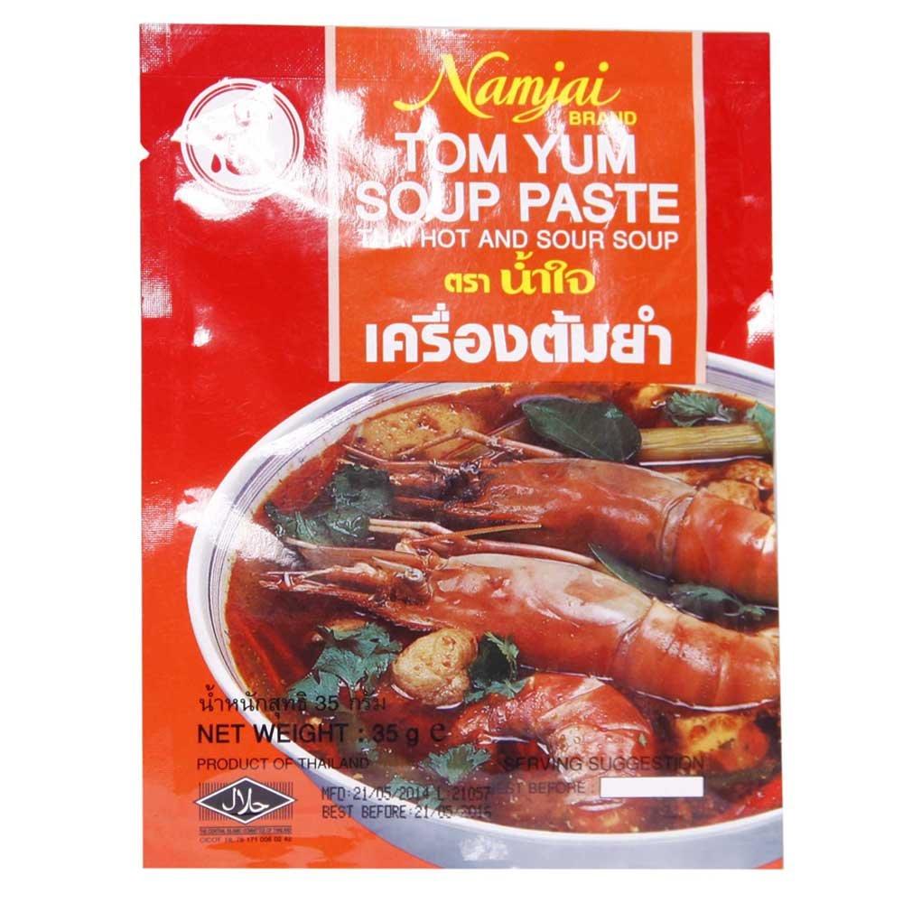 Namjai Namjam Tom Yum Soup Paste, 50g