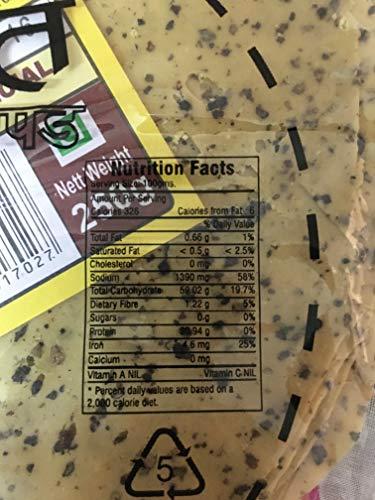 Lijjat Lijjat Punjabi Masala Papad (Pack of 2) 200g*2=400g