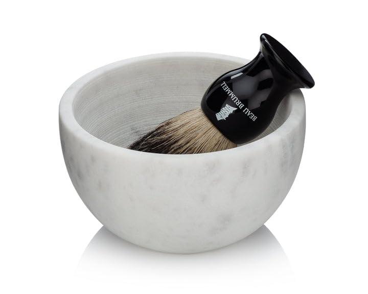 ArtSculpt ArtSculpt Marble Shaving Grooming Bowl, Smooth Luxury Shaving Mug for Shave Cream Gel & Soap, Shaving Cup, Durable Wet Shaving Lathering Bowl