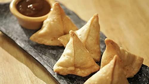 90's MILL Mini Samosa Namkeen Tasty Crispy Samosa Delightful Ready to Eat Snacks , 300gm