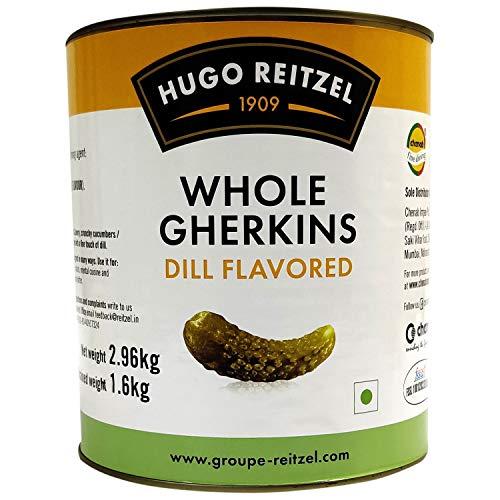 Hugoreitzel Hugo Reitzel Whole Gherkins Dill Flavoured, 2.96kg