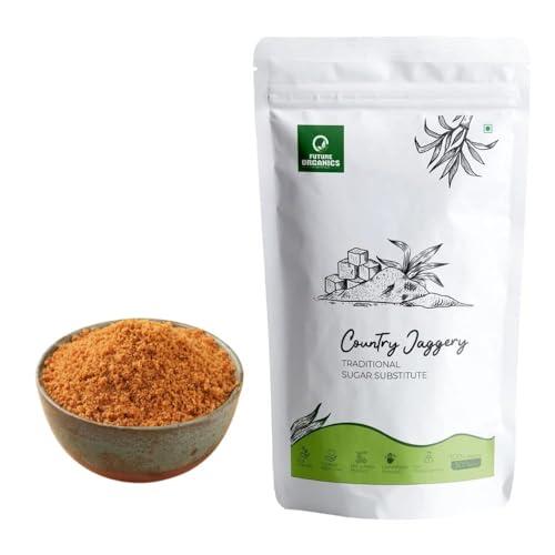 FUTURE ORGANICS Eat Oragnic! Be Organic!! Future Organics Sulphur Free Jaggery Powder 500g