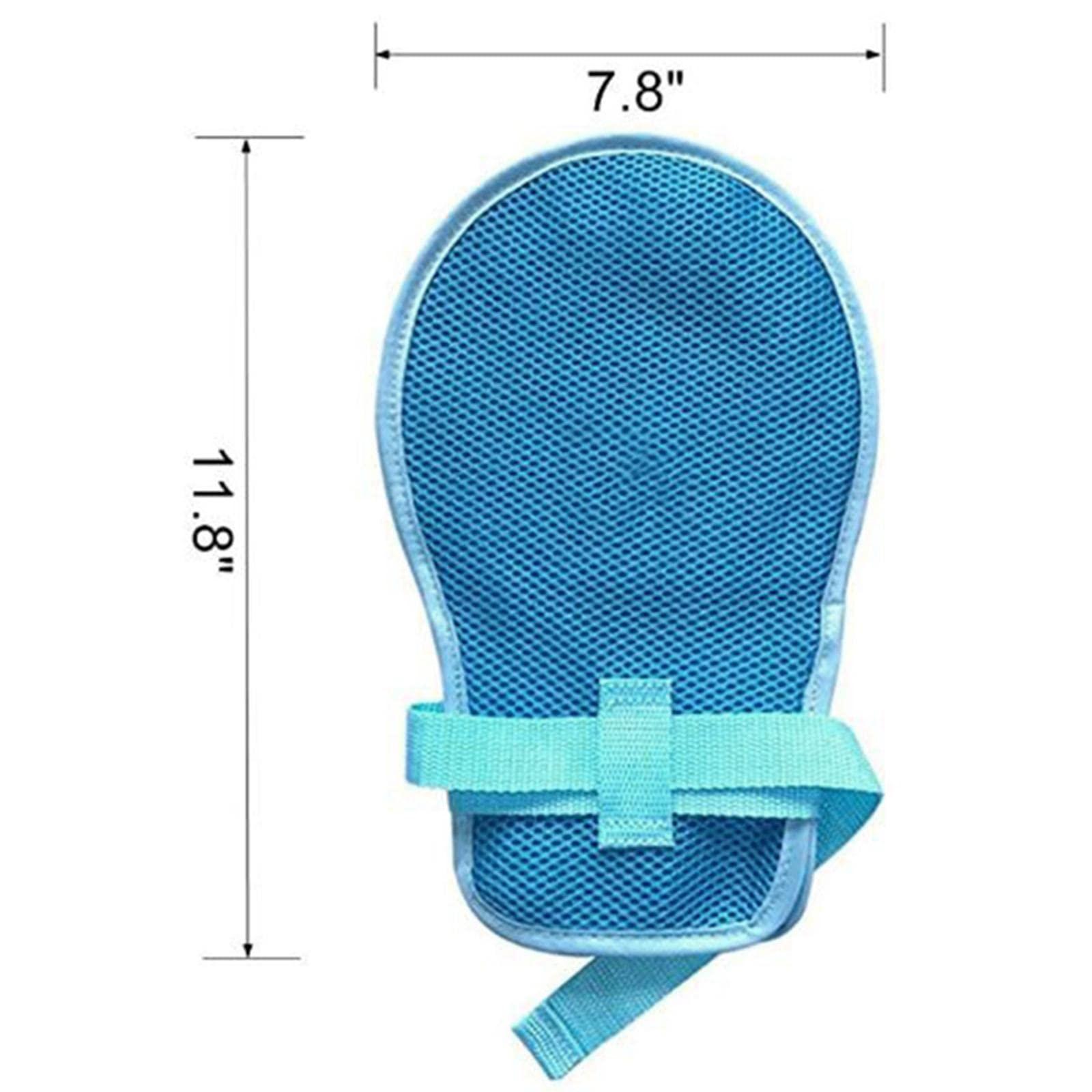 Marketed By GAH GAH Safety Restraint Dementia Gloves Finger Control Mitts for Restraints Patient