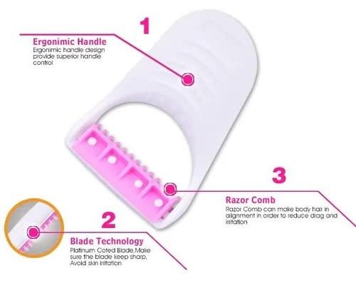 VAZRASHRI VAZRASHRI Max Body Shaver &Hair Removal | Disposable MAX Body & Shaving Razor Max Disposable Shave Body Razor Hair Removing Razor Pack of 3