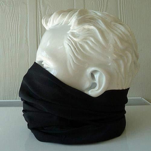 Newera New Era Elite Pro 8 in 1 Seamless Multi-Functional Polyester Face Mask with UV Protection (Black) (5)