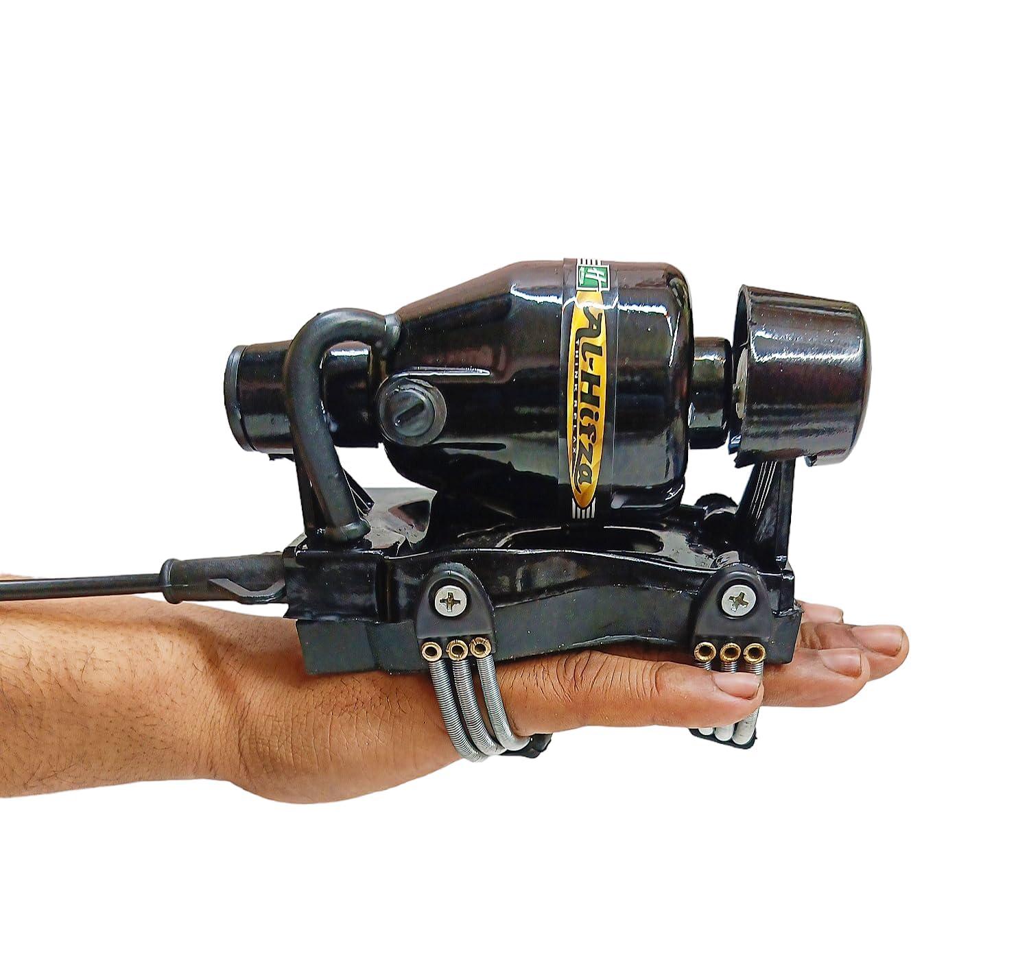 AL HIFZA Al HIFZA Handy Powerful Floating Action Body/Head Massager/Double Speed Handy Massager (black)