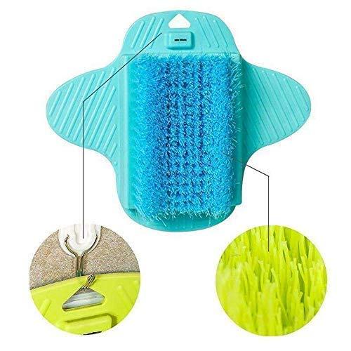 ORICAL SALES ORICAL SALES Foot Scrubber Brush/Exfoliating Feet Cleaner Massager with Hanging Hooks (Multicolour)