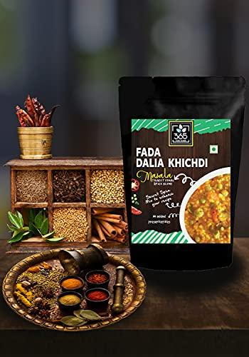 365 STORE TO DOOR 365 STORE TO DOOR Indian Spice – Fada/Dalia Khichdi Masala, 250 gm. | Homemade Powdered | for Healthy Cooking | Ready to use | All Seasonings Spices | Pure & Hygiene | Spice Mix – Pack of 1