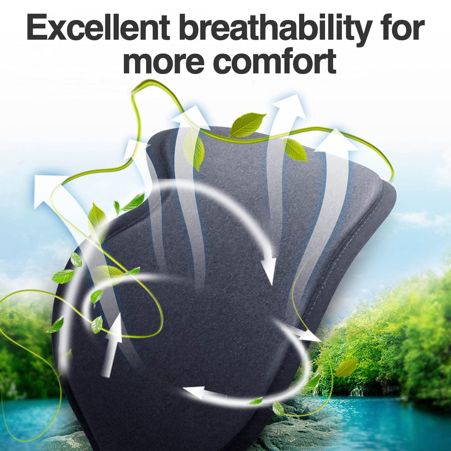 DNZPFU Sleep Eye Mask for Men Women, 3D Contoured Cup Sleeping Mask & Blindfold, Blackout Design, Personalized Sleep Mask Funny Eye Mask (Leave Me Alone)