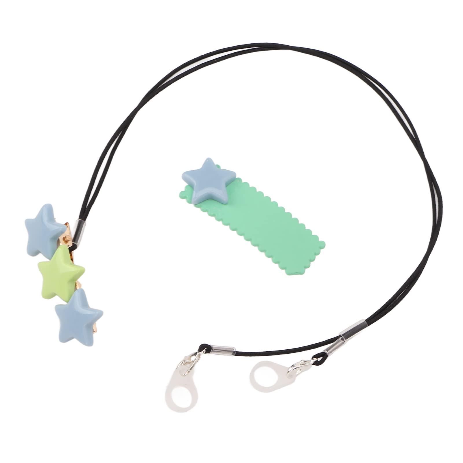 JUMZ Hearing Aid Rope, Easy To Fasten Hearing Aid Lanyard Clip Cute Practical for Sports (Binaural)