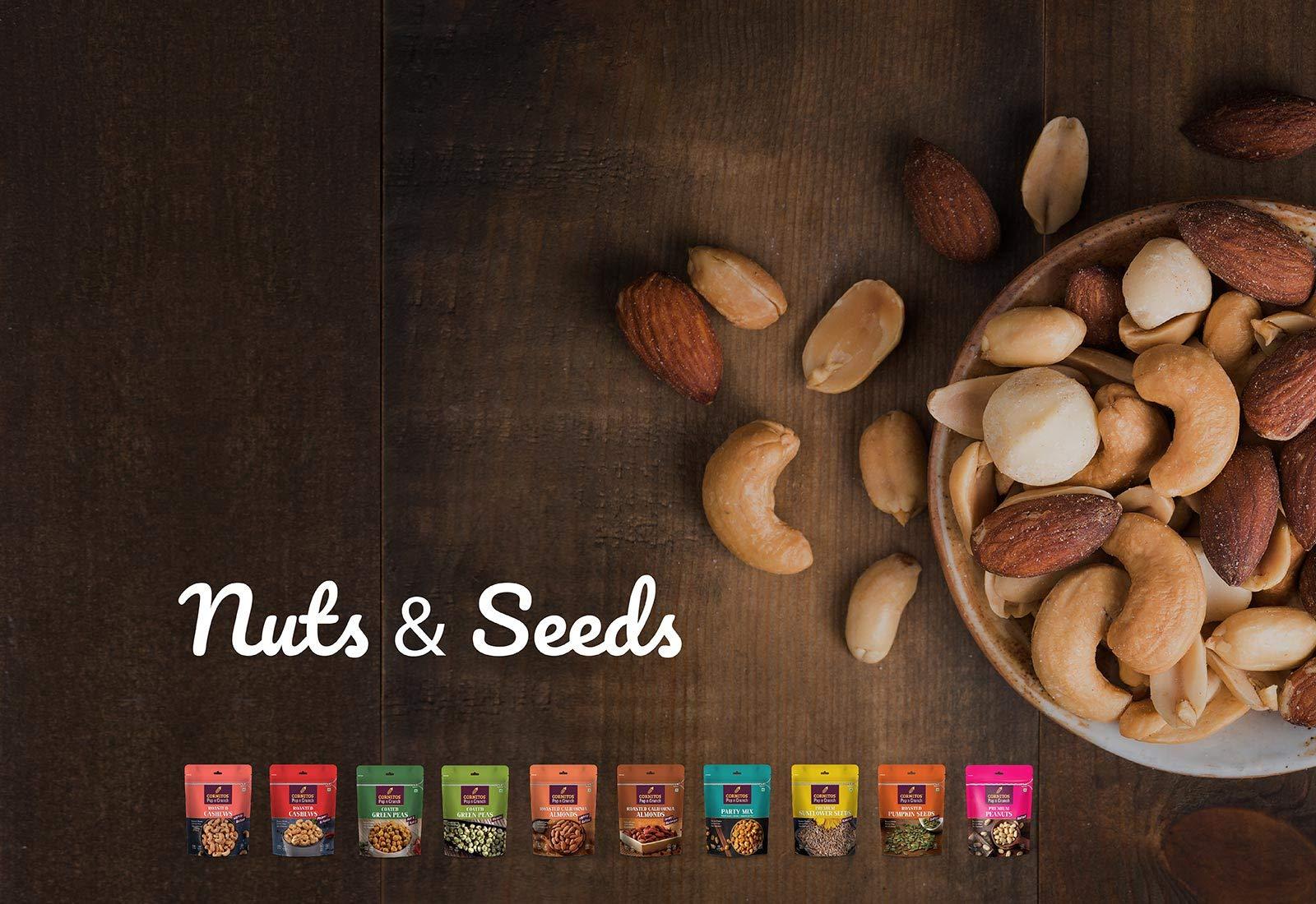 GENERIC CORNITOS ROASTED CASHEW CRACK PEPPER & SALTED CASHEW-PACK OF 2-400 gram