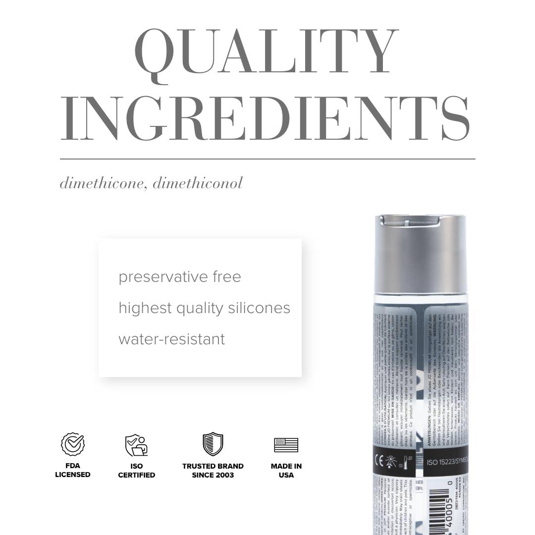 JO System Jo Personal Silicone Lubricant 4.5 oz/133 ml
