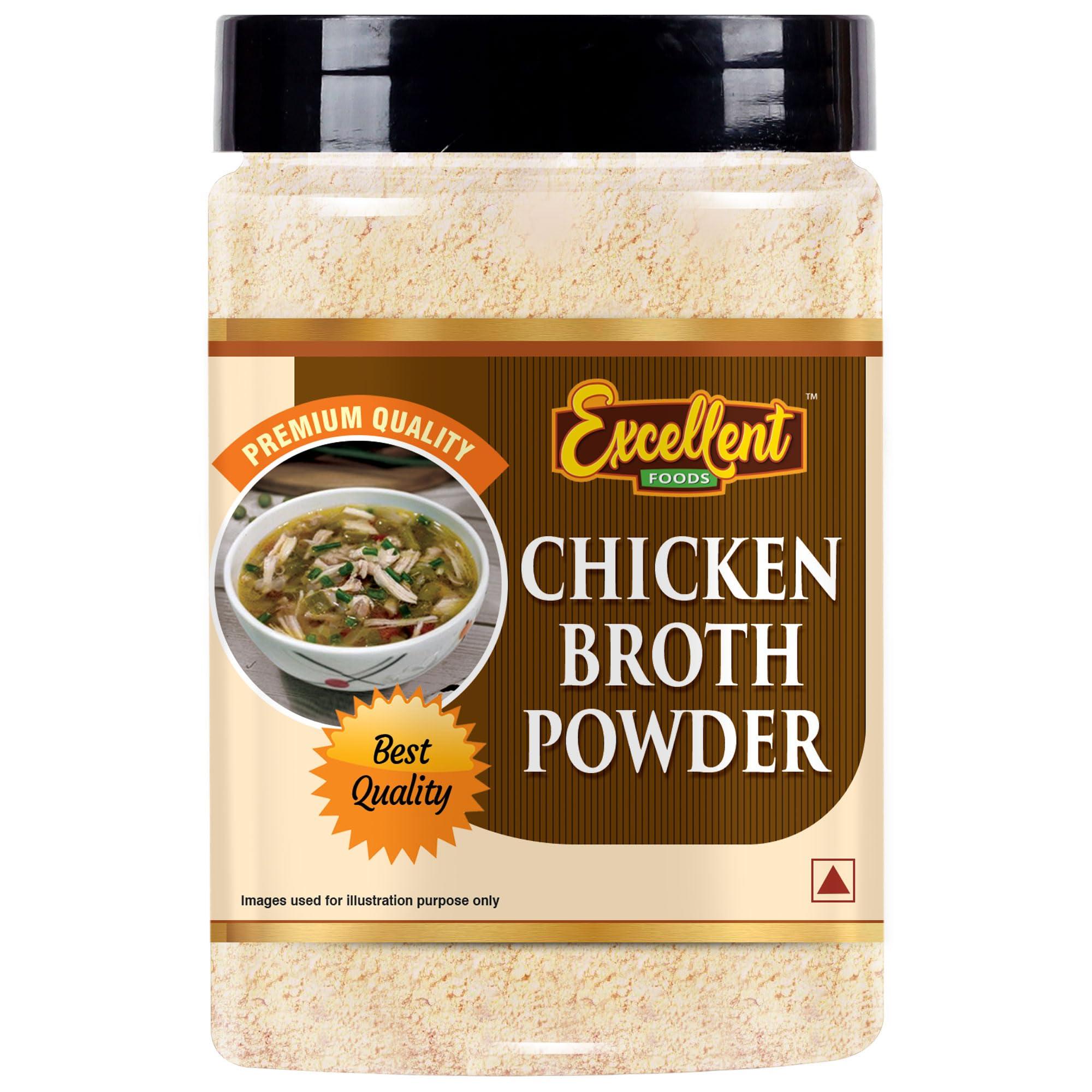 Generic EXCELLENT FOODS - Chicken Broth Powder, 500g (Available in 150g, 250g, 500g & 1kg)
