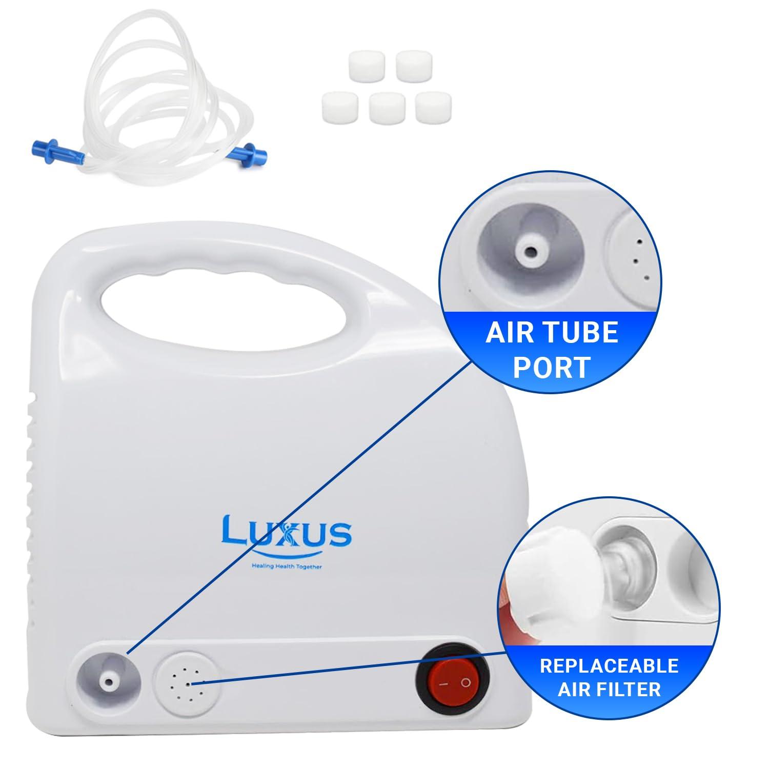 LUXUS Luxus Nebstar LX-108 Nebulizer with Complete Kit for Adult and Child Nebulizer