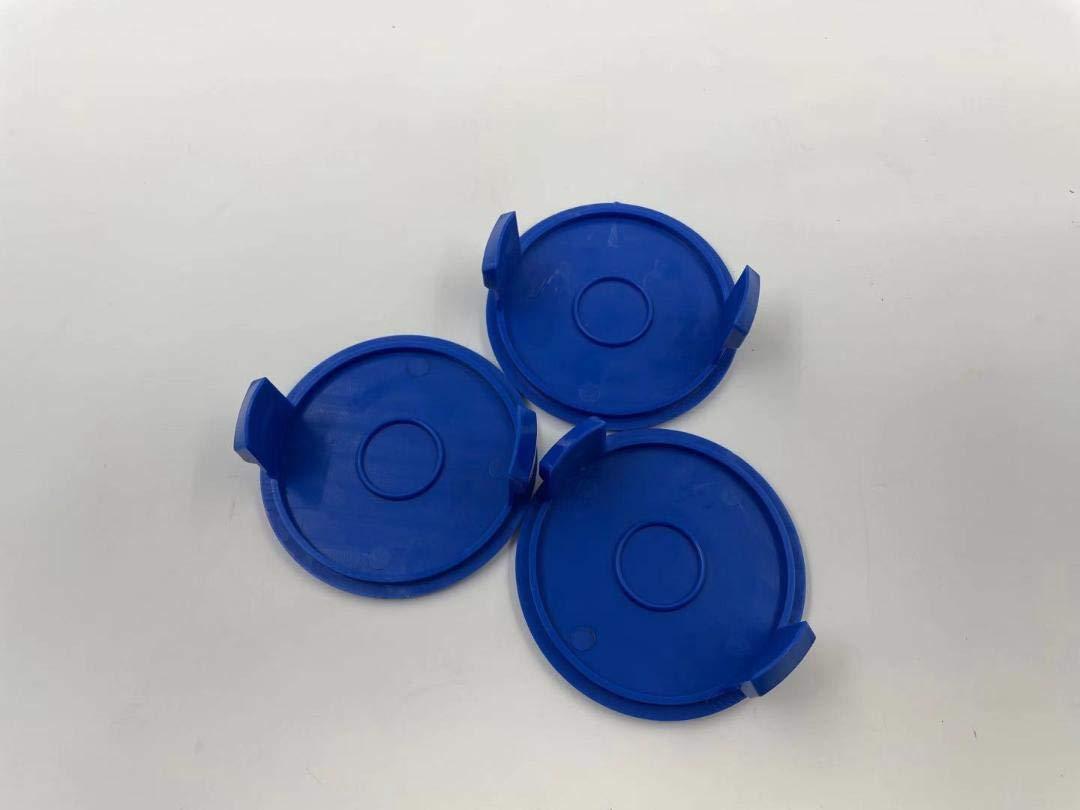 wewr wewr 0.065\" Replacement Trimmer Spool Caps for Kobalt 40-Volt Trimmer, 3 Pack