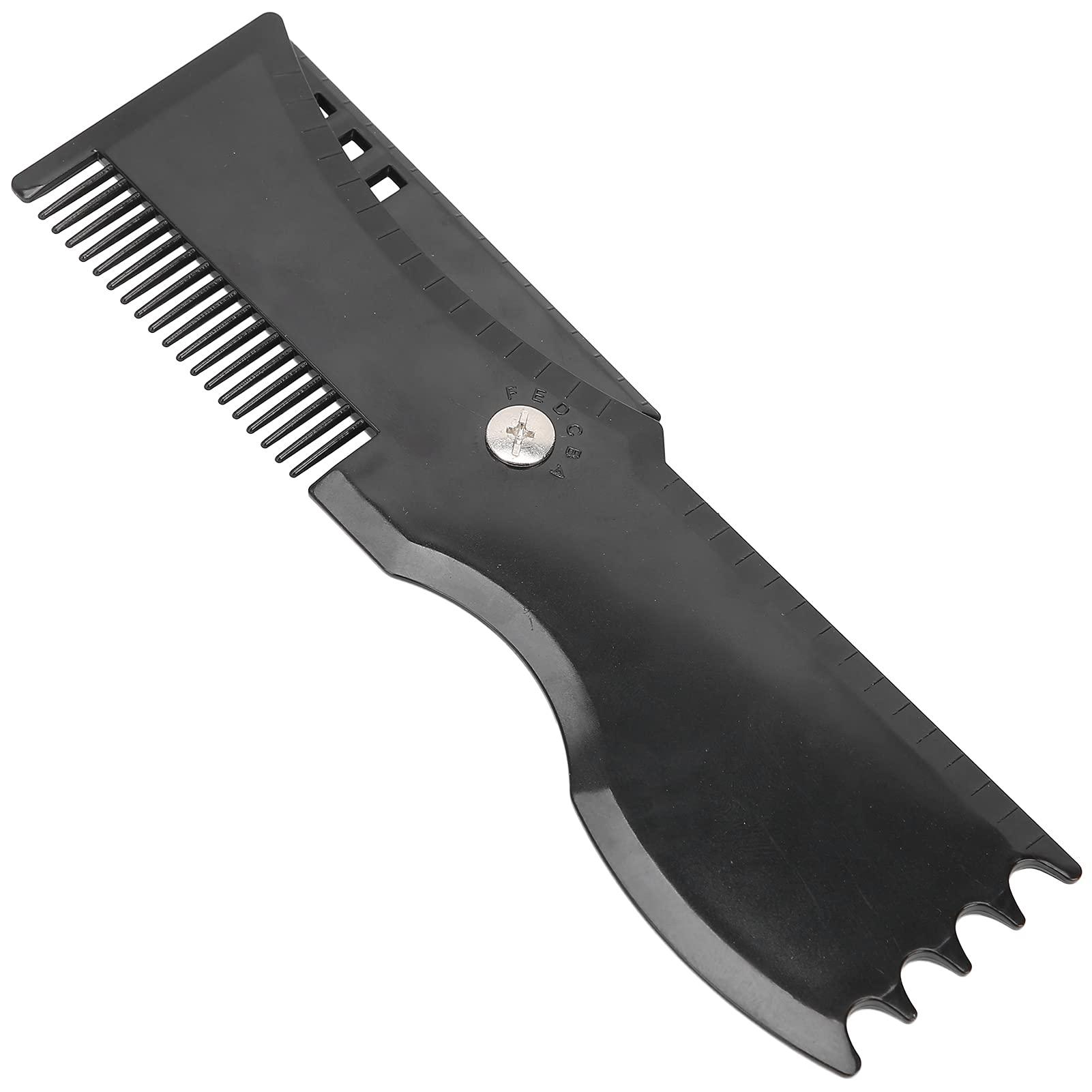 Socialme Beard Lineup Tool, Goatee Shaving Template Compact Design Ergonomic Shape 360 Degree Rotation for Beard Styling