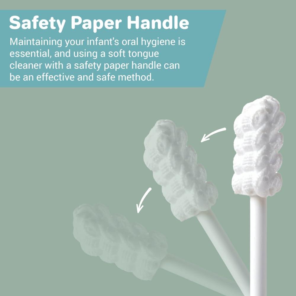 AHC AHC Infant Soft Tongue Cleaner For Removing Milk Strains and Food Pieces