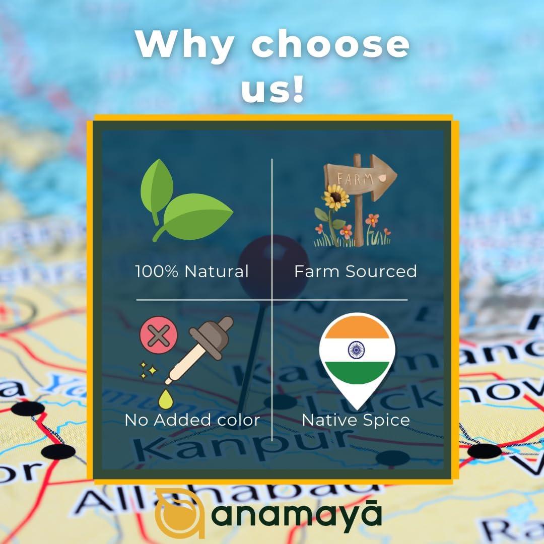 anamaya Buknu Powder Kanpur | Bhuknu Masala Powder | Bhuknu Seasoning | packed in food grade plastic jar for easy storage | 100 gms | Pack of 1