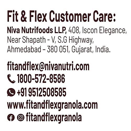 FIT & FLEX Fit & Flex Multigrain Mixture Extra Baked Namkeen and Healthy Snacks Zero Cholesterol High Dietary Fibre All-time Party Tasty Crunchy Snack Lemony Mint - Pack of 1, 180gm