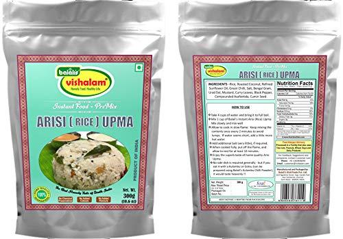 Balali's Vishalam Balali's Vishalam Instant Breakfast-Premix 5 x 300g Combo (Adai Dosa, Ven Pongal, Arisi Upma, Rava Upma, Semiya Upma)