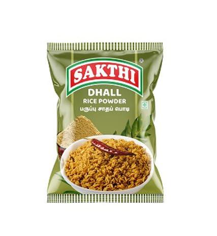 SAKTHI SAKTHI 100 Gm Dhal Rice Mix Powder South Indian Flavoured Premium Spices Blend Instant Rice Mix Powder | Fresh & Natural Paruppu Podi | No Preservatives (Pack of 3)