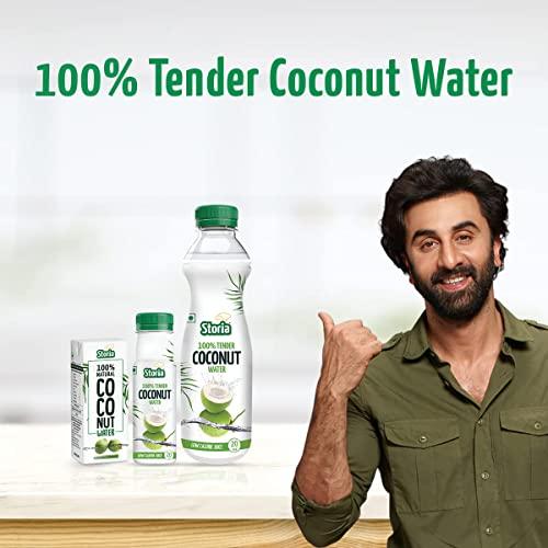 Storia Storia 100% Tender Coconut Water- No Added Sugar - 1000 ml PET Bottle (Pack of 3)