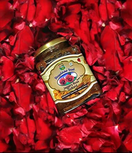 Bhagyalakshmi Brand Gulkand Malleshwaram Bhagyalakshmi Rose Gulkand Karnataka Special (500 gram, Dry Fruit Rose Gulkand)