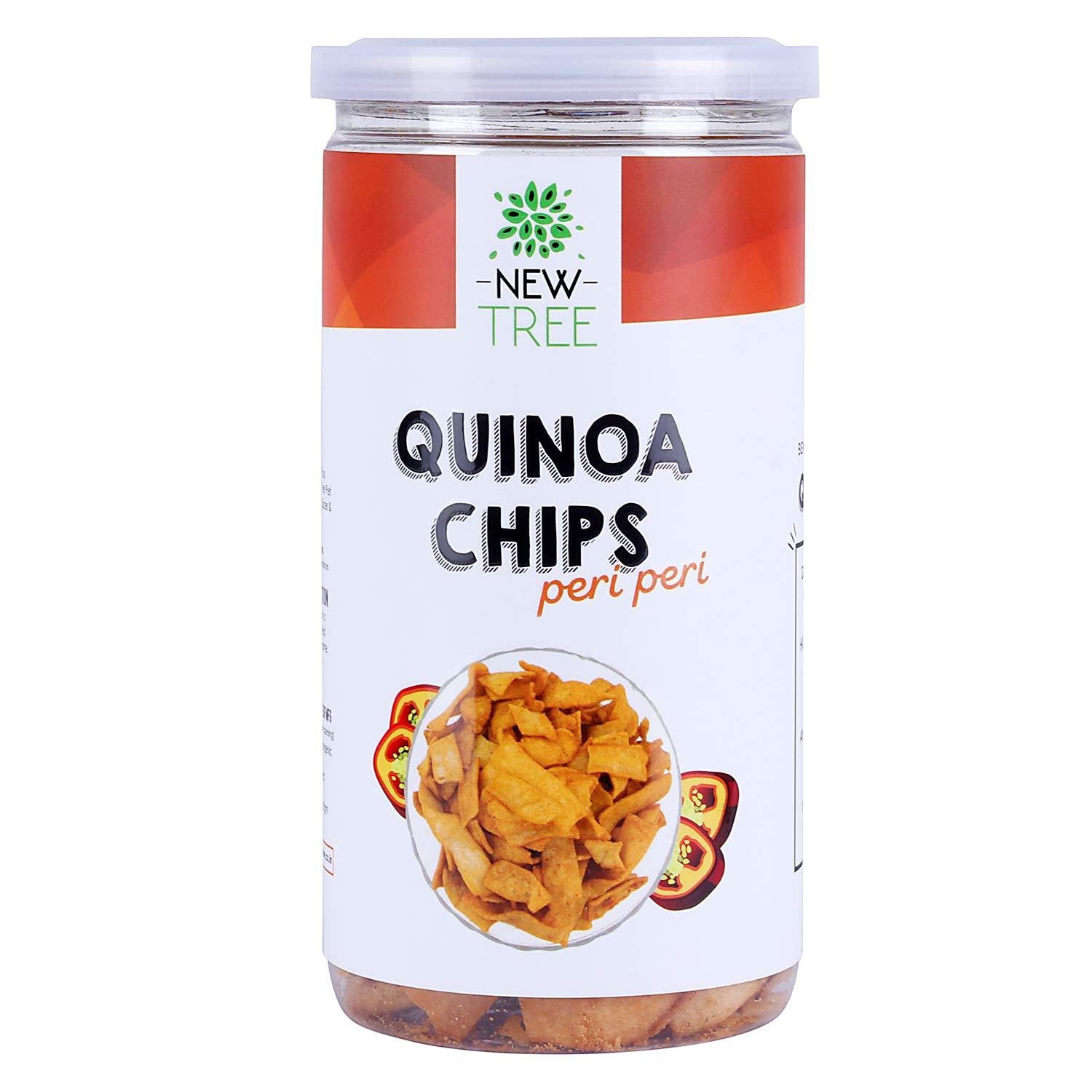 New Tree New Tree Quinoa Chips Peri Peri 225gms, Gluten Free Snacks