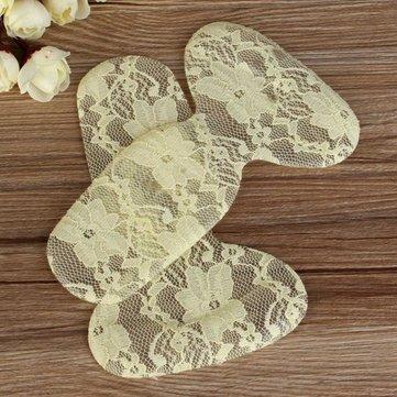 Generic GENERIC 2 Pairs Soft Lace Extra Sticky Shoe Heel Inserts Insoles Pads Women Foot Protector