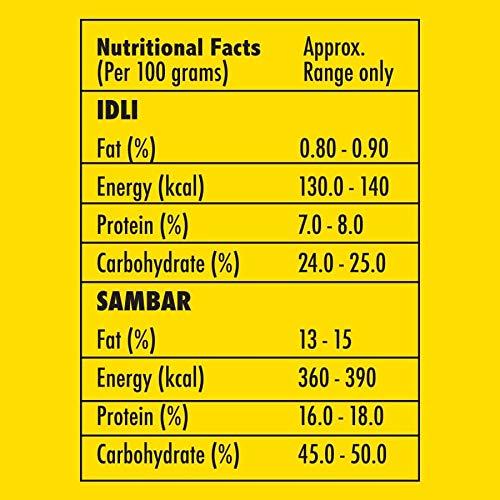 AMAJAIN Amajain Instant Sattvik Healthy Idli Sambar, Ready-to-Eat, No Added Preservatives, No Added Flavours, Jain-Friendly, 90g (Pack of 2)