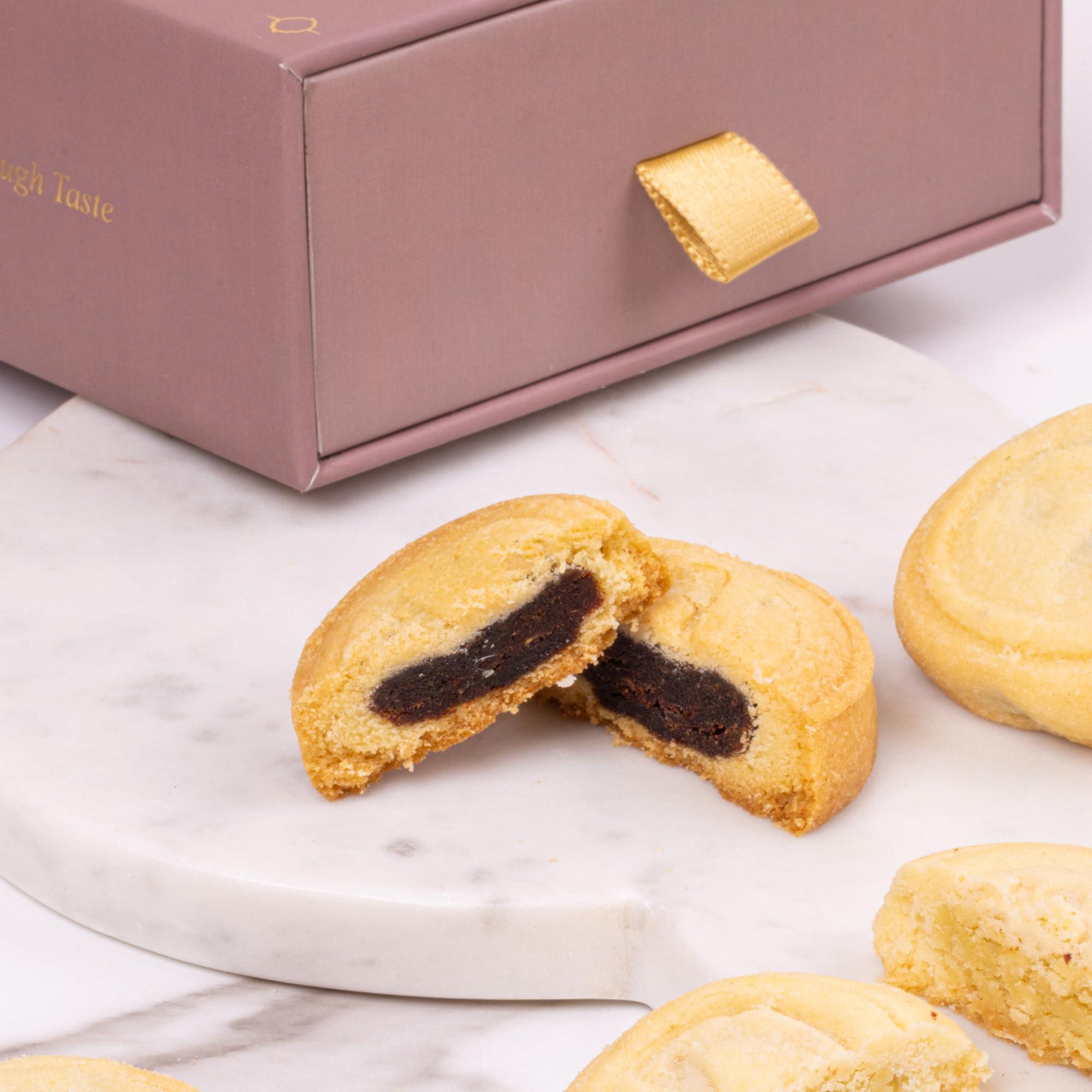 7 BAZAARI 7 BAZAARI Maamoul Cookies with Dates & Cinnamon - 200g (Pack of 10) | Authentic Middle Eastern Taste | Perfect for Snacking & Gifting | Premium Ingredients